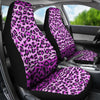 Load image into Gallery viewer, Purple Cheetah Leopard Pattern Print Universal Fit Car Seat Cover-grizzshop