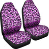 Load image into Gallery viewer, Purple Cheetah Leopard Pattern Print Universal Fit Car Seat Cover-grizzshop