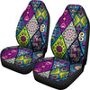 Purple Ethnic Pattern Car Seat Cover-grizzshop