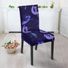 Purple Fairy Pattern Print Chair Cover-grizzshop