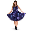Purple Fairy Pattern Print Dress-grizzshop
