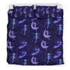 Purple Fairy Pattern Print Duvet Cover Bedding Set-grizzshop