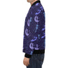 Purple Fairy Pattern Print Men's Bomber Jacket-grizzshop