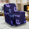 Purple Fairy Pattern Print Recliner Cover-grizzshop