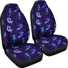 Purple Fairy Pattern Print Universal Fit Car Seat Cover-grizzshop