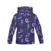 Purple Fairy Pattern Print Women Pullover Hoodie-grizzshop