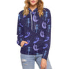 Purple Fairy Pattern Print Women Pullover Hoodie-grizzshop