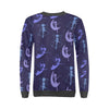 Purple Fairy Pattern Print Women's Sweatshirt-grizzshop