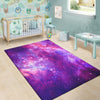 Purple Galaxy Space Floor Mat-grizzshop