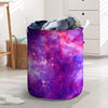 Purple Galaxy Space Laundry Basket-grizzshop