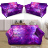 Purple Galaxy Space Loveseat Cover-grizzshop