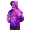 Purple Galaxy Space Men's Hoodie-grizzshop