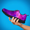 Purple Galaxy Space Men's Sneakers-grizzshop