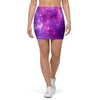 Purple Galaxy Space Mini Skirt-grizzshop