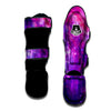 Purple Galaxy Space Muay Thai Shin Guard-grizzshop