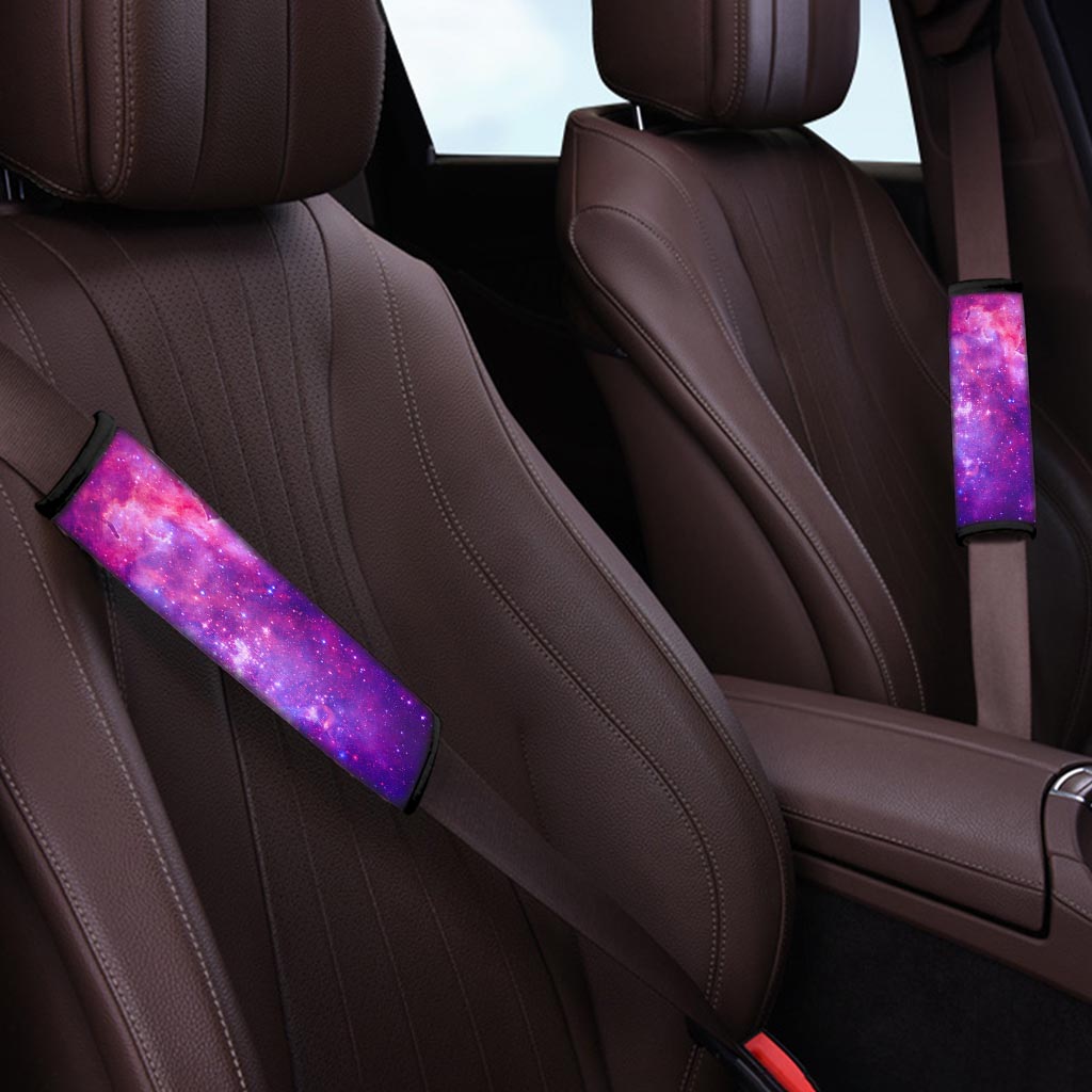 Purple Galaxy Space Seat Belt Cover-grizzshop