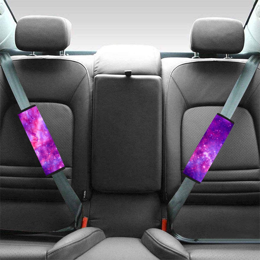 Purple Galaxy Space Seat Belt Cover-grizzshop