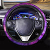 Purple Galaxy Space Steering Wheel Cover-grizzshop