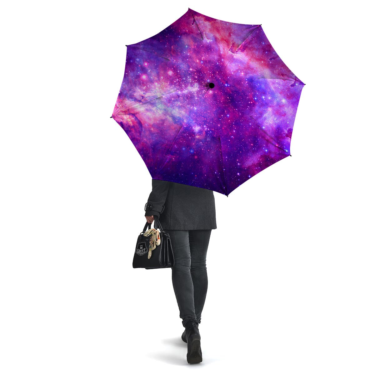 Purple Galaxy Space Umbrella-grizzshop