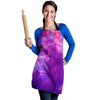 Purple Galaxy Space Women's Apron-grizzshop