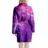 Purple Galaxy Space Women's Robe-grizzshop