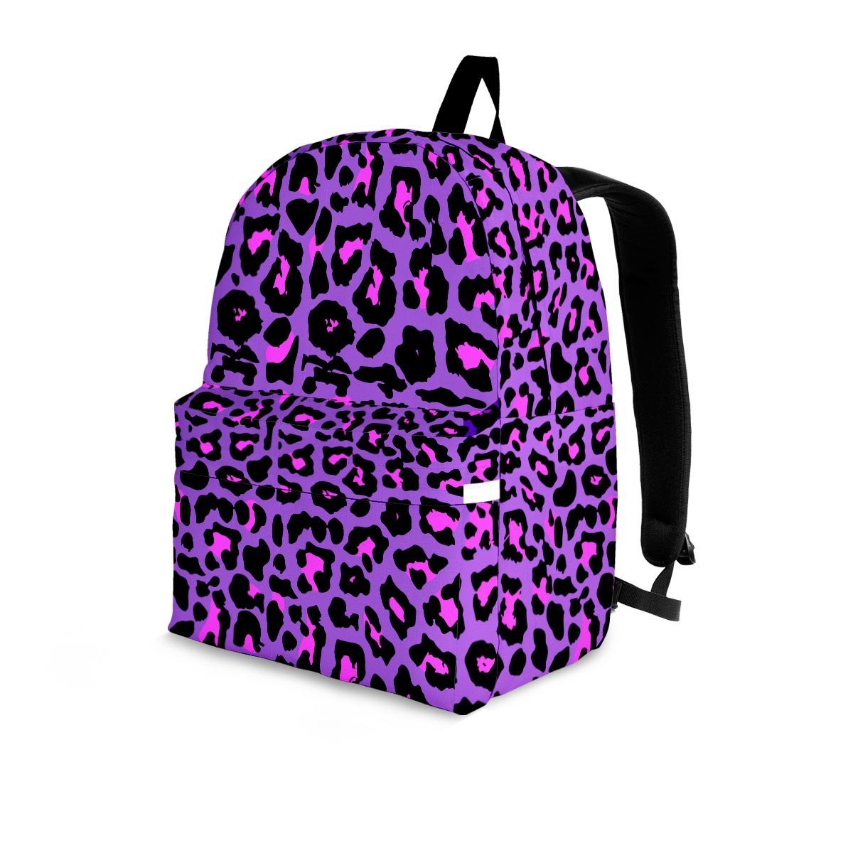 Purple Leopard Backpack-grizzshop