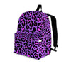 Purple Leopard Backpack-grizzshop