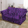 Purple Leopard Loveseat Cover-grizzshop