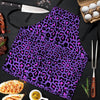 Purple Leopard Men's Apron-grizzshop