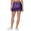 Purple Leopard Mini Skirt-grizzshop