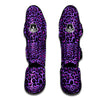 Purple Leopard Muay Thai Shin Guard-grizzshop