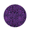 Purple Leopard Round Rug-grizzshop