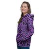 Purple Leopard Women's Hoodie-grizzshop