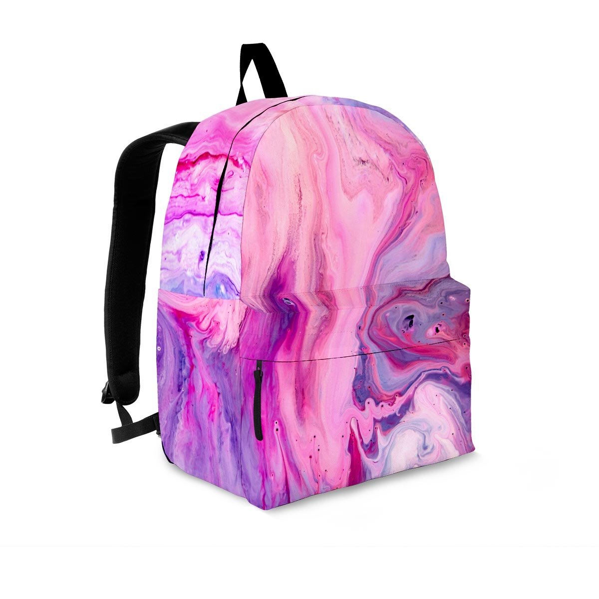 Purple Marble Backpack-grizzshop