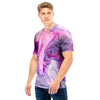 Purple Marble Men T Shirt-grizzshop