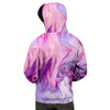 Purple Marble Men's Hoodie-grizzshop