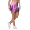 Purple Marble Mini Skirt-grizzshop