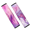 Purple Marble Seat Belt Cover-grizzshop