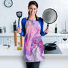 Purple Marble Women's Apron-grizzshop