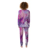 Purple Marble Women's Pajamas-grizzshop