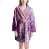 Purple Marble Women's Robe-grizzshop