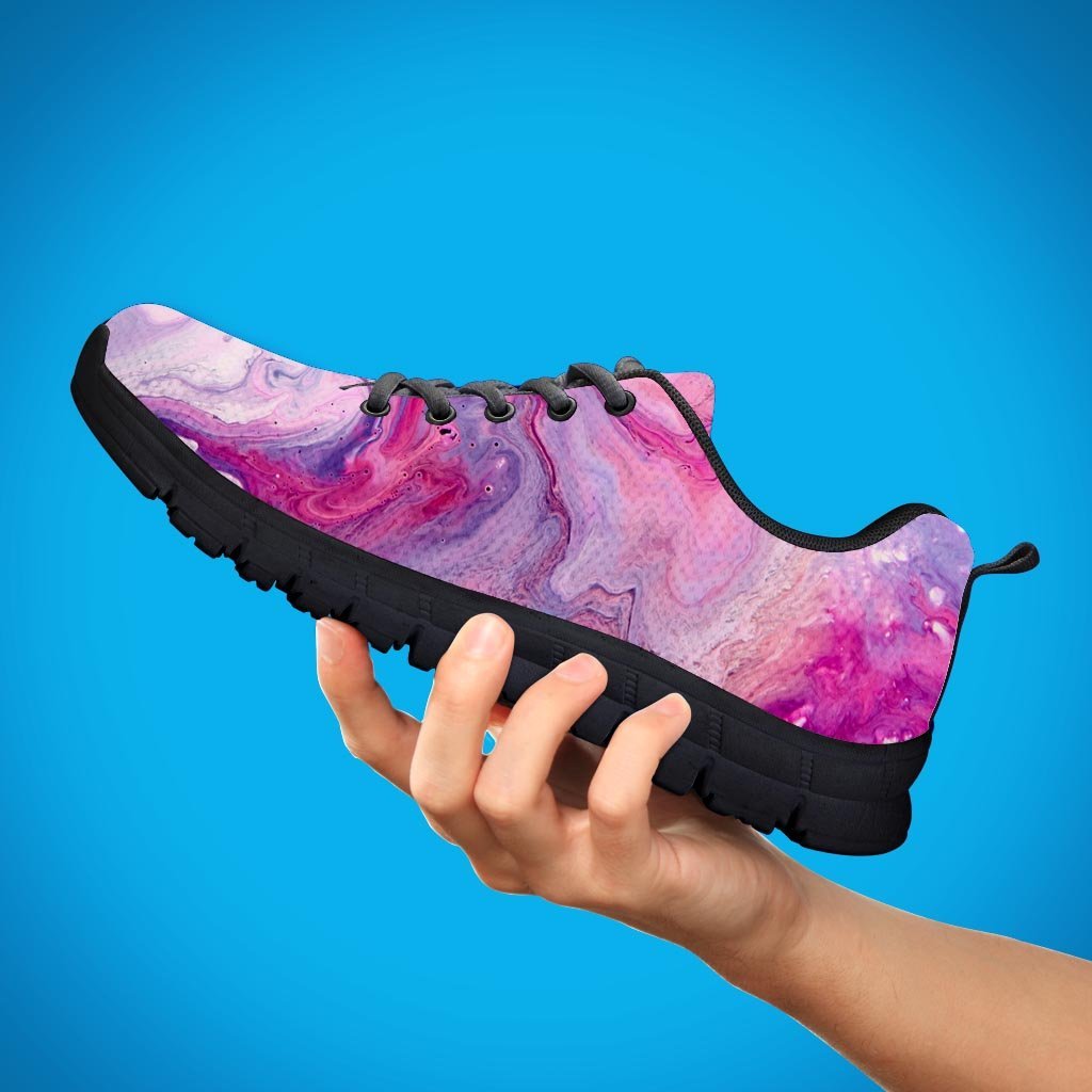 Purple Marble Women's Sneakers-grizzshop