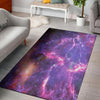 Purple Nebula Galaxy Space Floor Mat-grizzshop