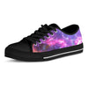 Purple Nebula Galaxy Space Men's Low Top Shoes-grizzshop