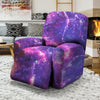 Purple Nebula Galaxy Space Recliner Cover-grizzshop