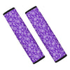 Purple Paisley Bandana Print Car Seat Belt Cover-grizzshop