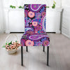 Purple Paisley Pattern Print Chair Cover-grizzshop