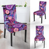 Purple Paisley Pattern Print Chair Cover-grizzshop