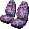 Load image into Gallery viewer, Purple Paisley Pattern Print Universal Fit Car Seat Cover-grizzshop