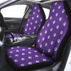 Purple Paw Print Car Seat Covers-grizzshop